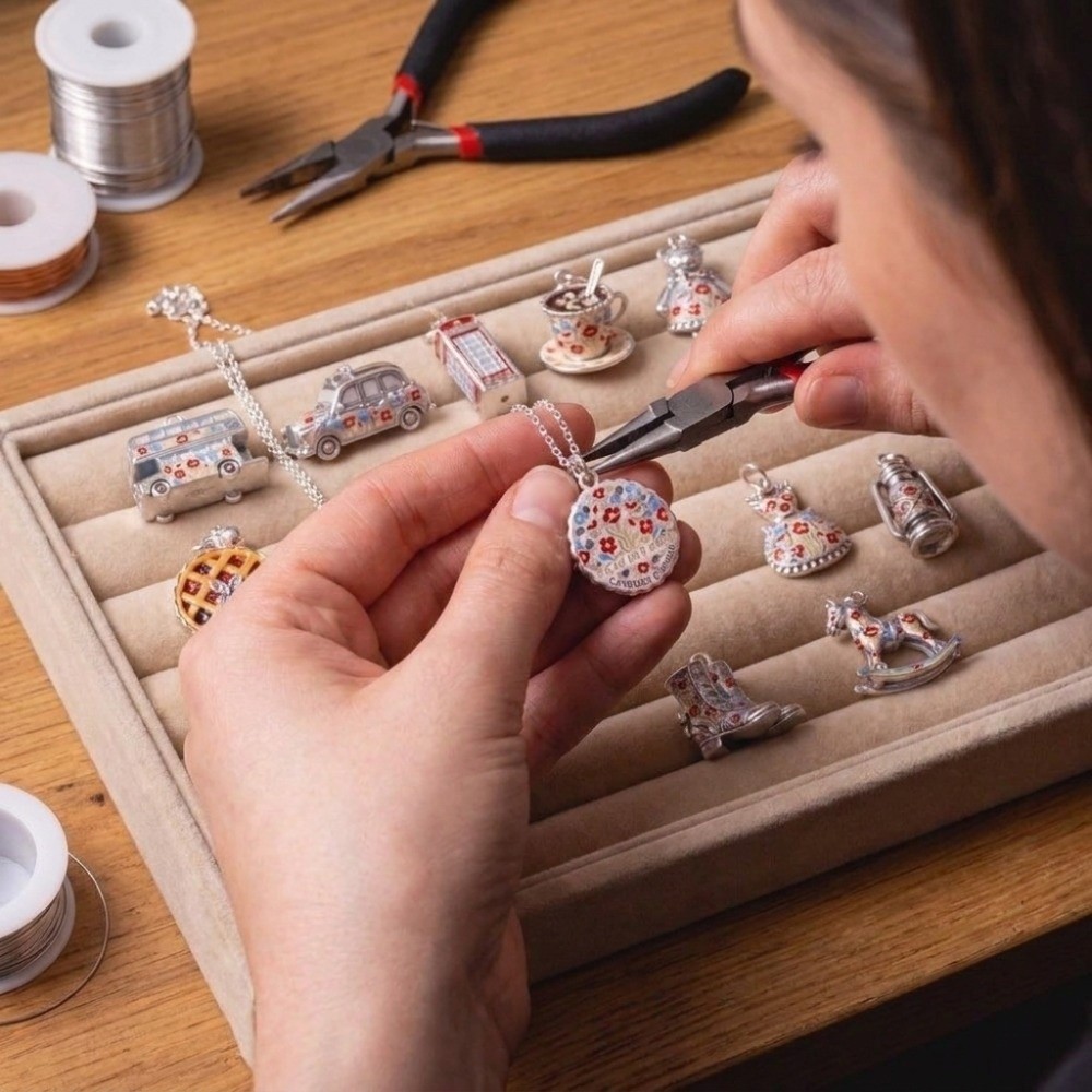 Stainless Steel Cartoon Pendan - Jewelry Making London 评论和价格