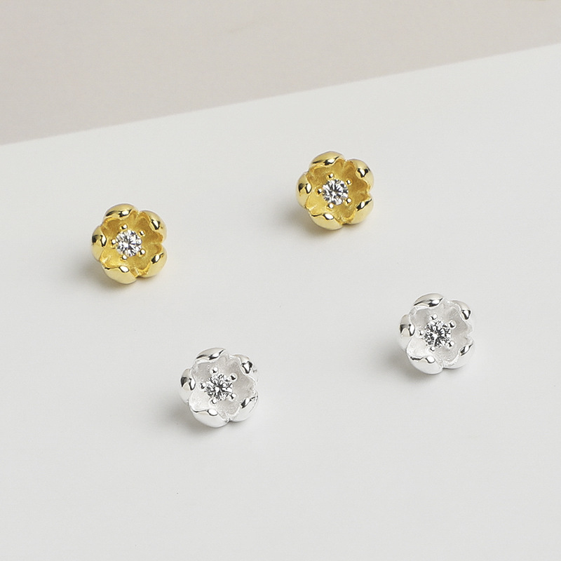 925 Sterling Silver Mini Flowe - Jewelry Making In La 评论和价格