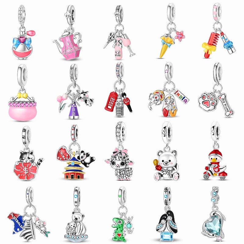 Travel Series Original Charm 9 - Jewelry Making London 评论和价格