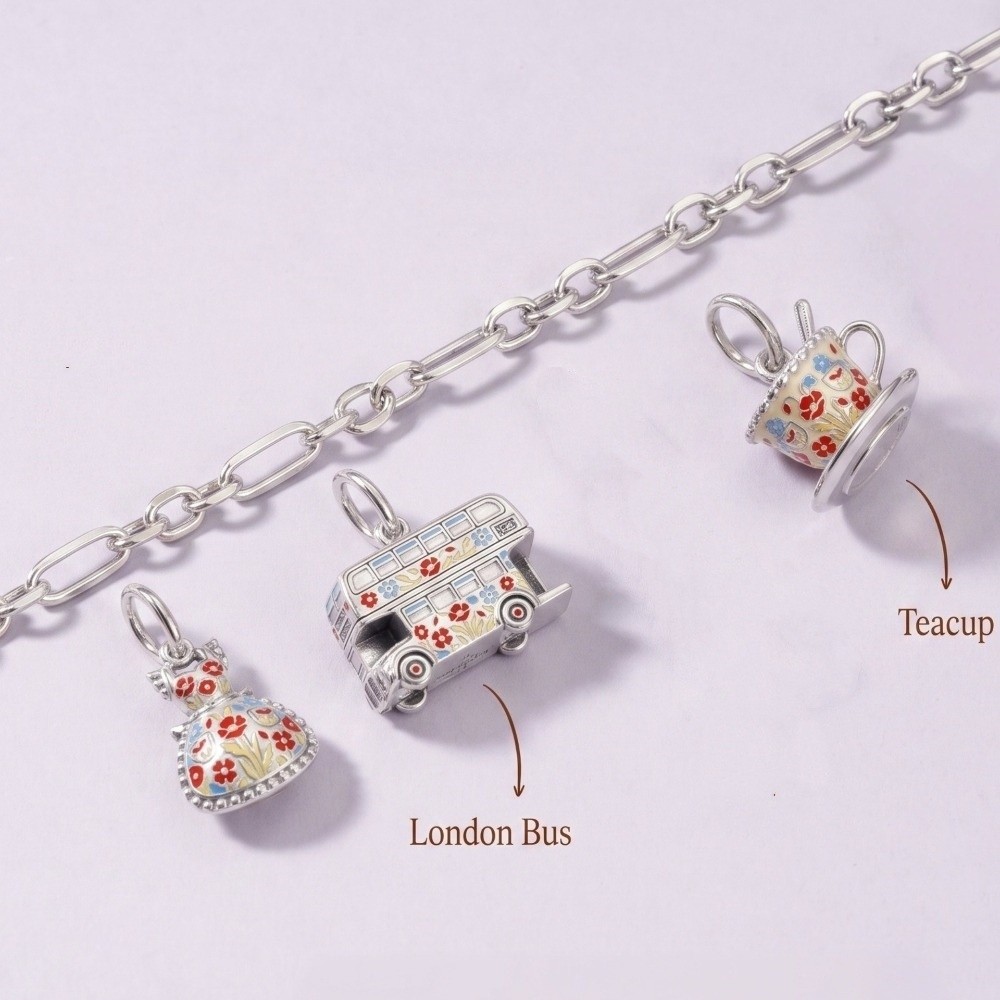 Chic Stainless Steel Cartoon P - Jewelry Making London 评论和价格