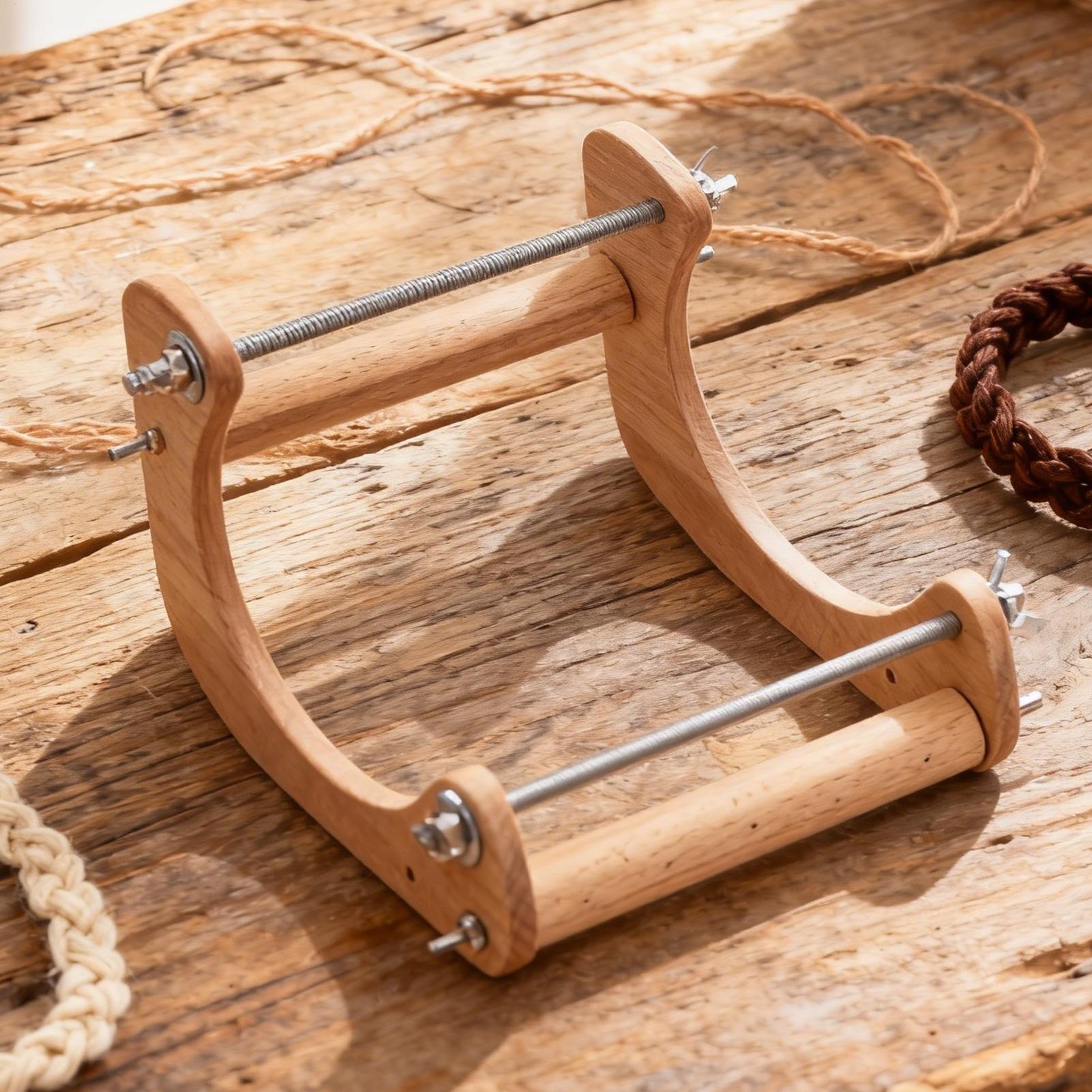 Wood Beading Loom Adjustable V - Jewelry Making Machines 评论和价格