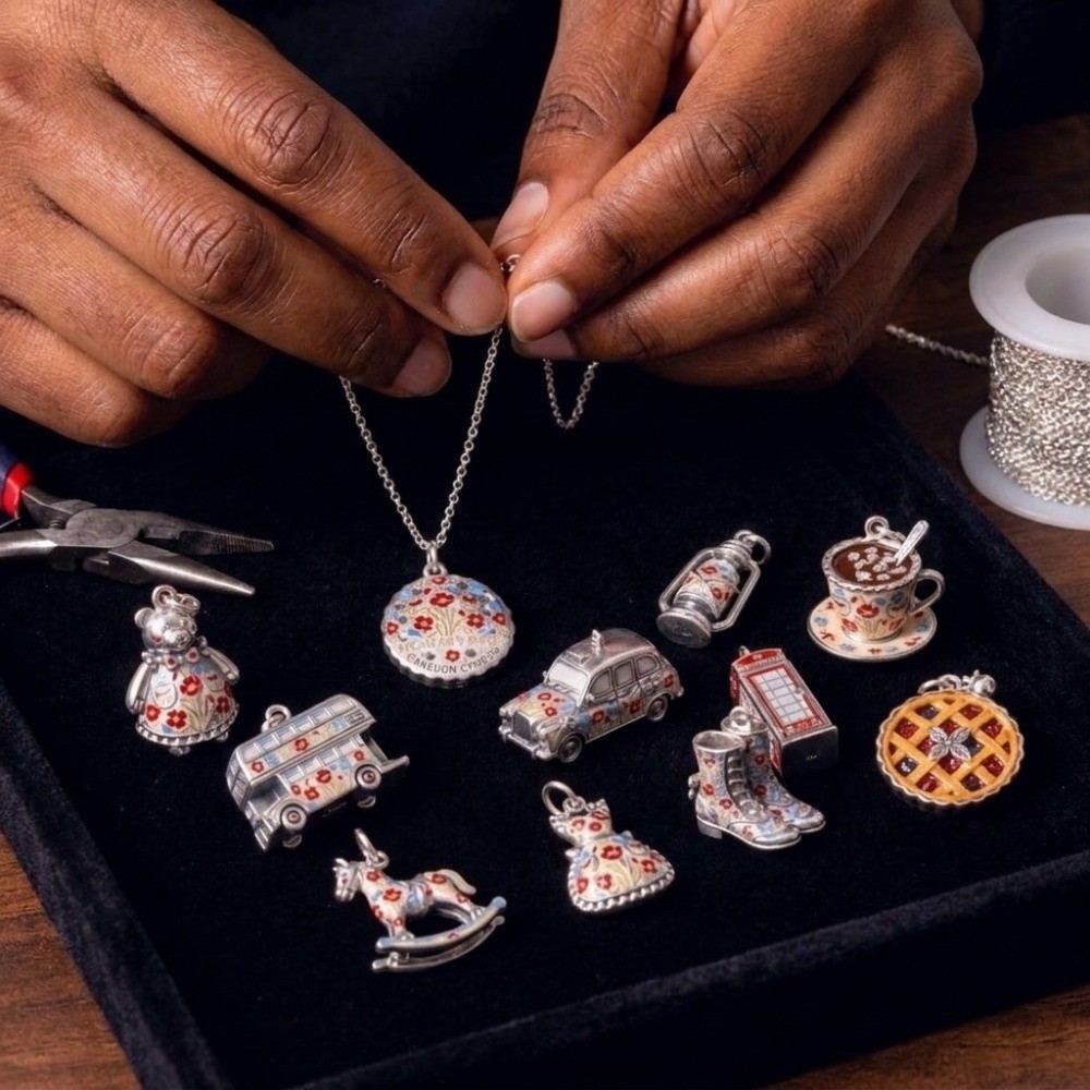 Cute Stainless Steel Cartoon P - Jewelry Making London 评论和价格