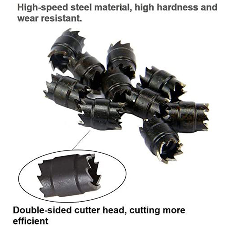 14-Piece Double-Sided 3/8Inch  - Jewelry Making Drill 评论和价格