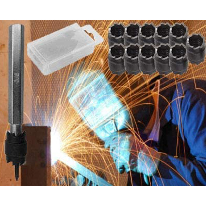 14-Piece Double-Sided 3/8Inch  - Jewelry Making Drill 评论和价格