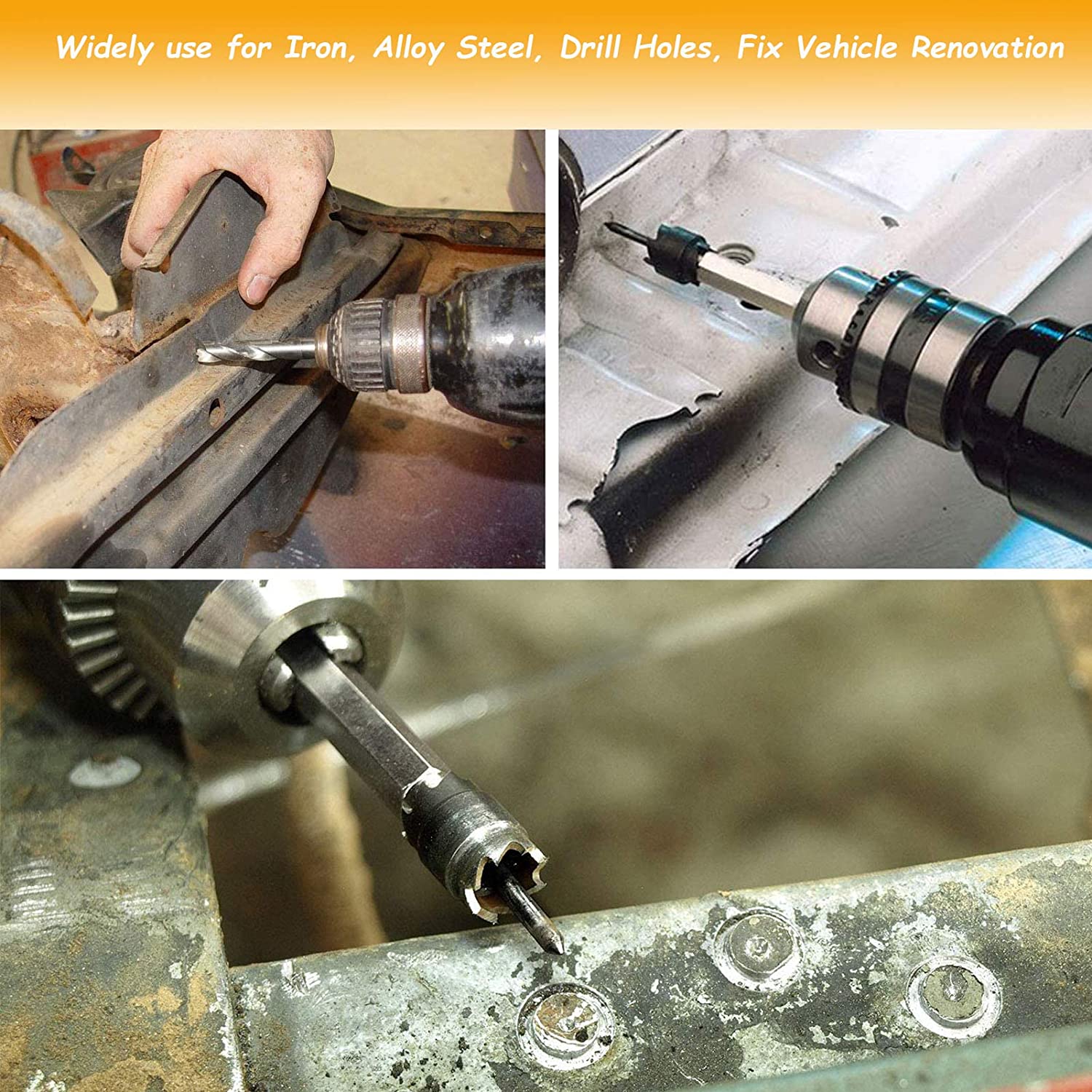14-Piece Double-Sided 3/8Inch  - Jewelry Making Drill 评论和价格