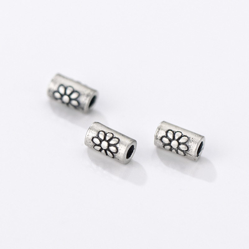 925 Silver Spacer Beads Daisy  - Jewelry Making In La 评论和价格