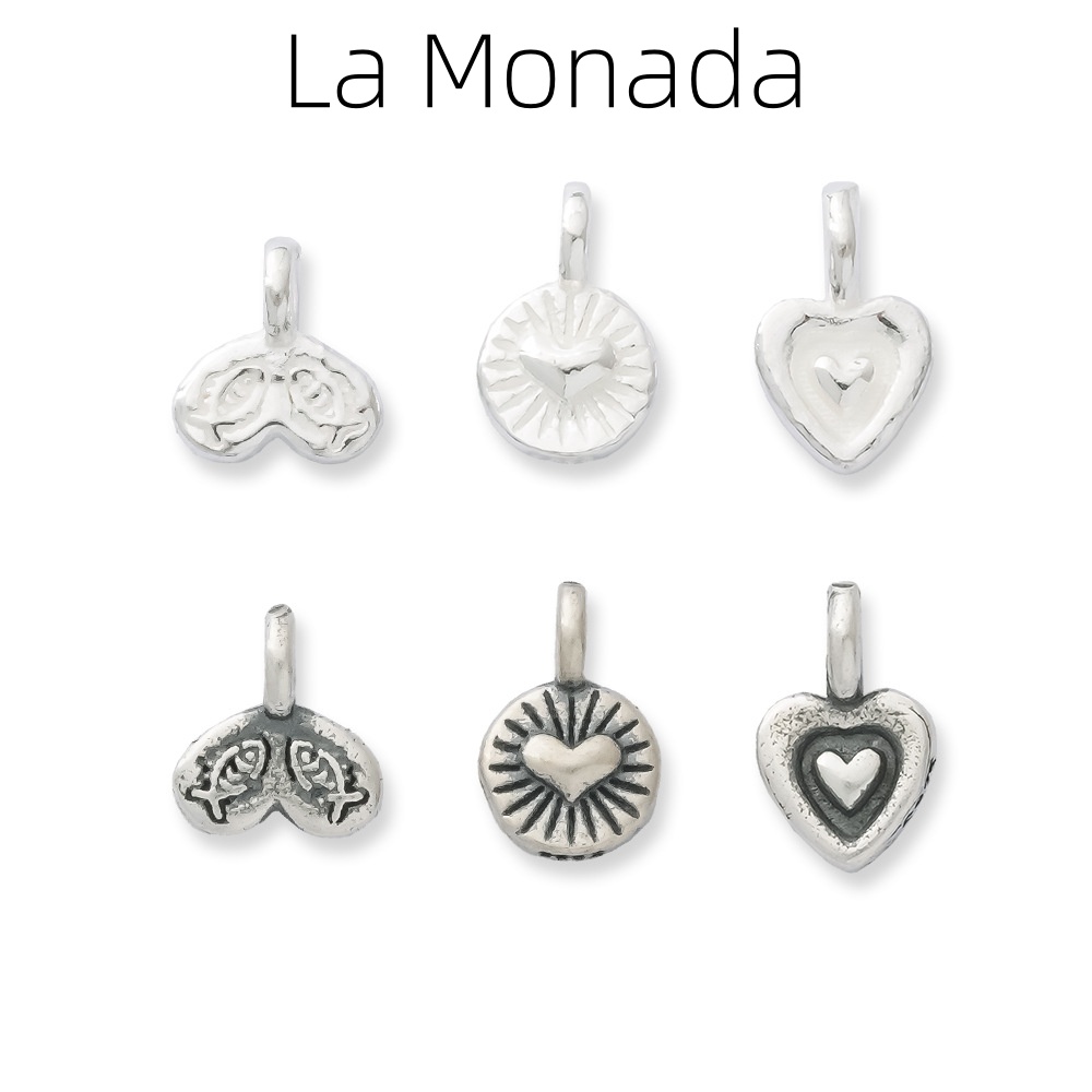 925 Sterling Silver Heart & Fi - Jewelry Making In La 评论和价格