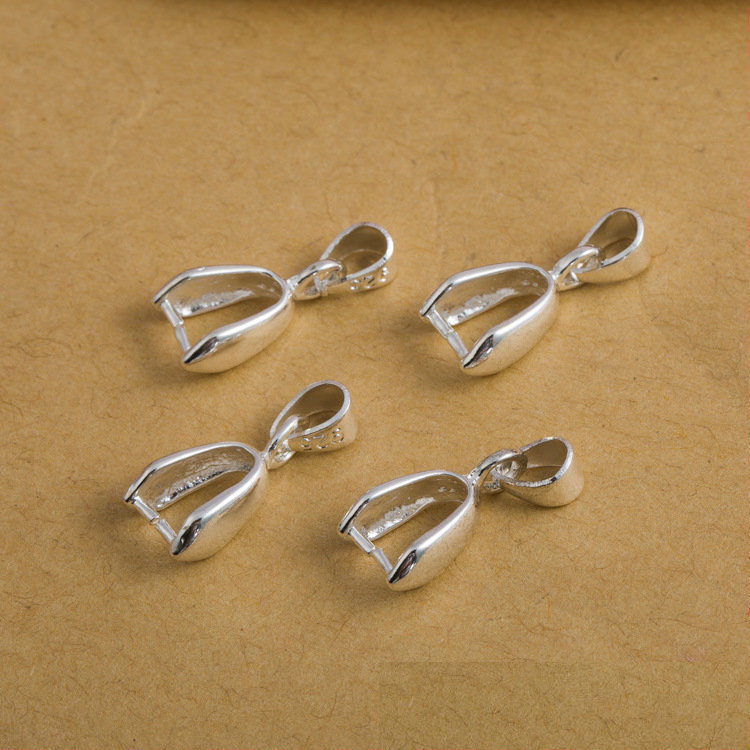 10Pcs 925 Stering Silver Plate - Lobster Clasp Silver 评论和价格